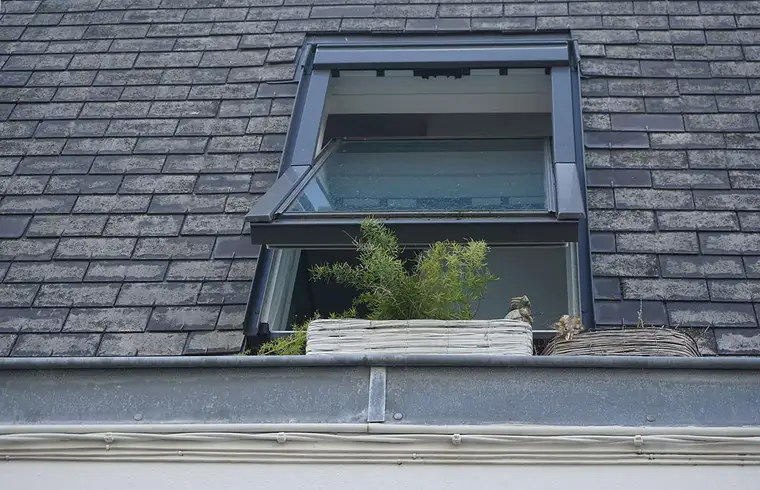 Fenêtres de toit, photographie d’illustration